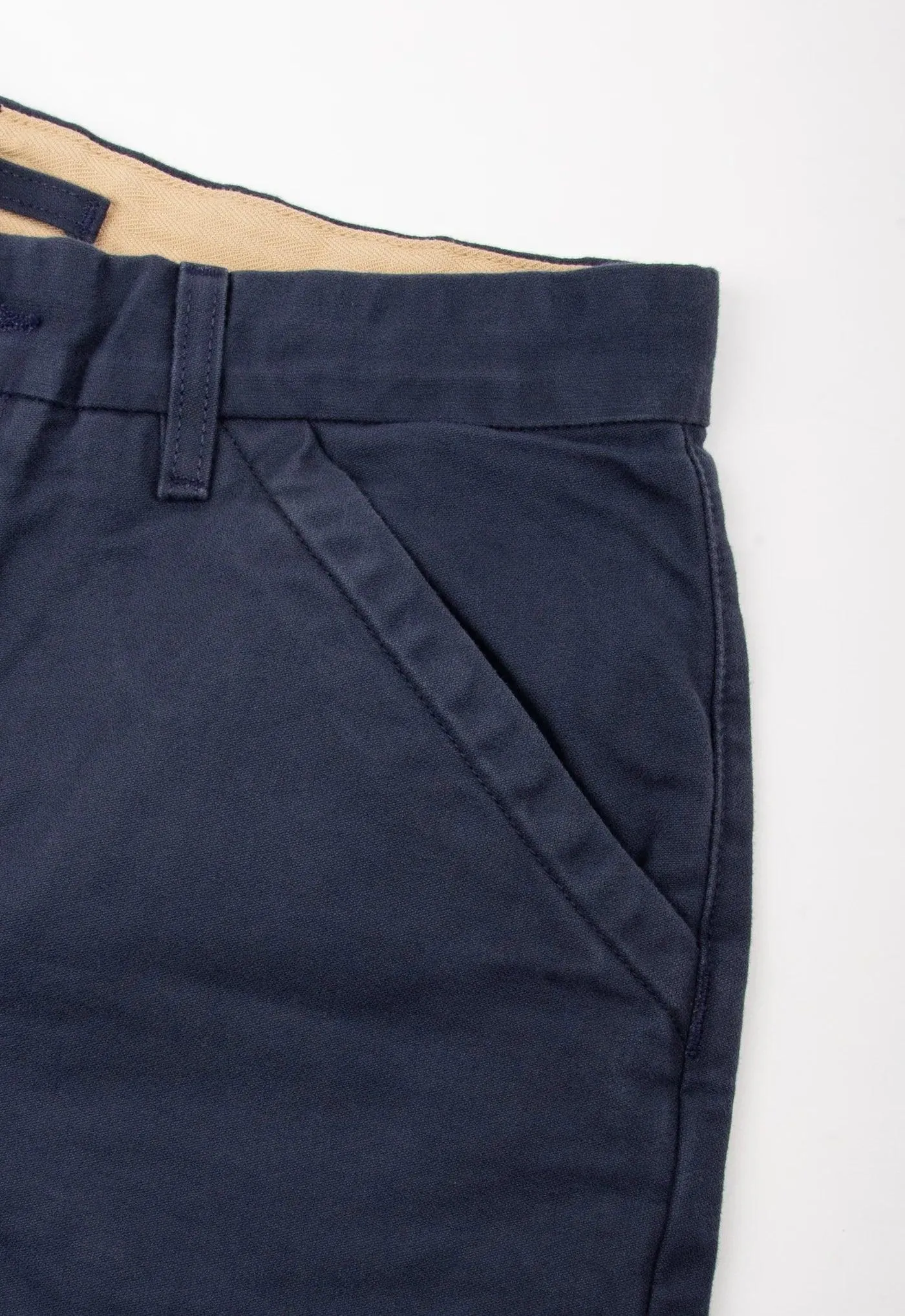 Freenote Cloth - Workers Chino Slim Fit 14oz Slub Navy