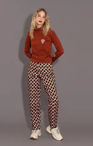 Furmint High Waisted Chinos Woven Tendril