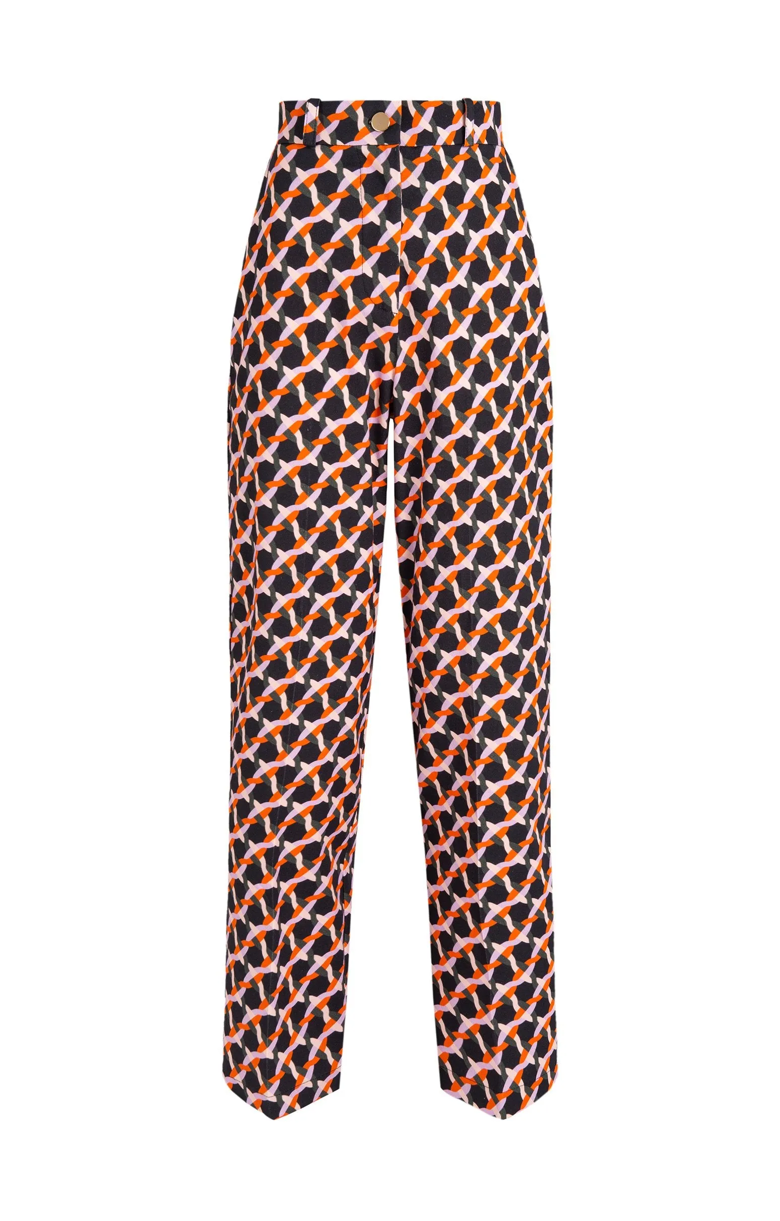 Furmint High Waisted Chinos Woven Tendril