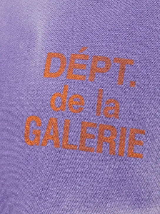 Gallery Dept.   Washed logo zip hoodie 