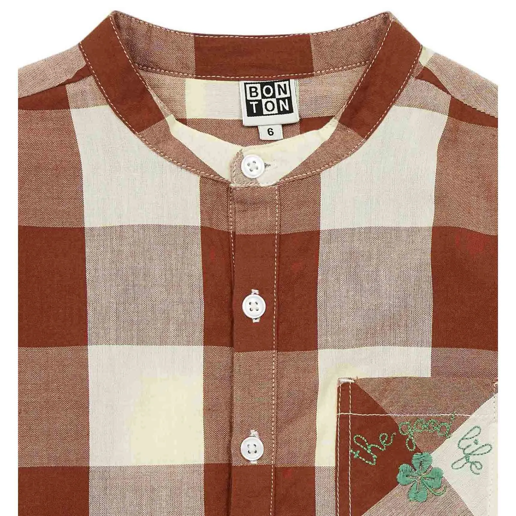 Gingham "Good Life" Tunic  - FINAL SALE