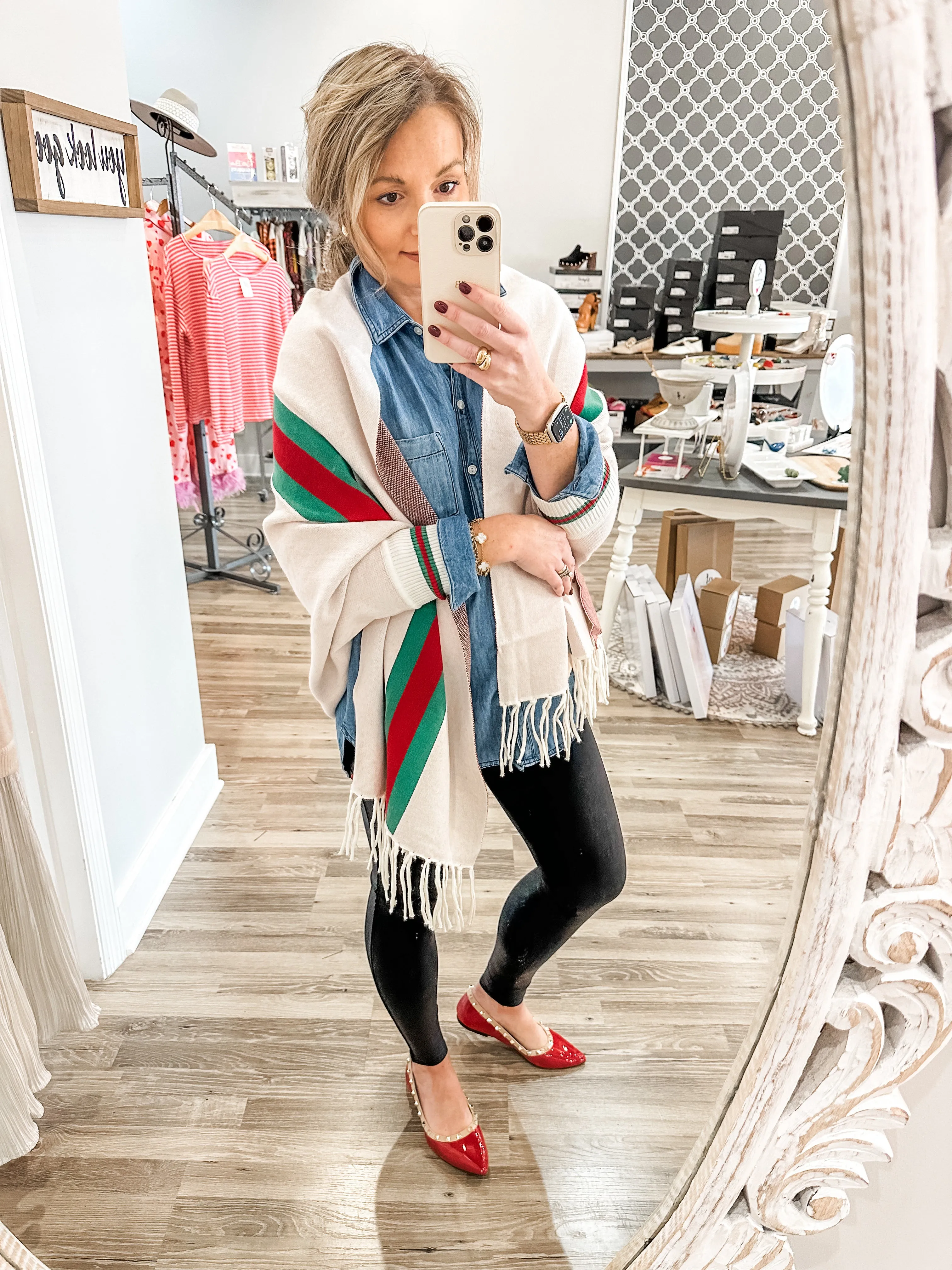 Ginny Poncho Top
