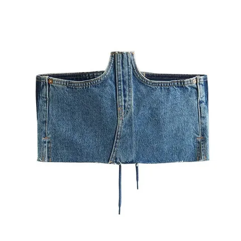 Gogo Denim Top