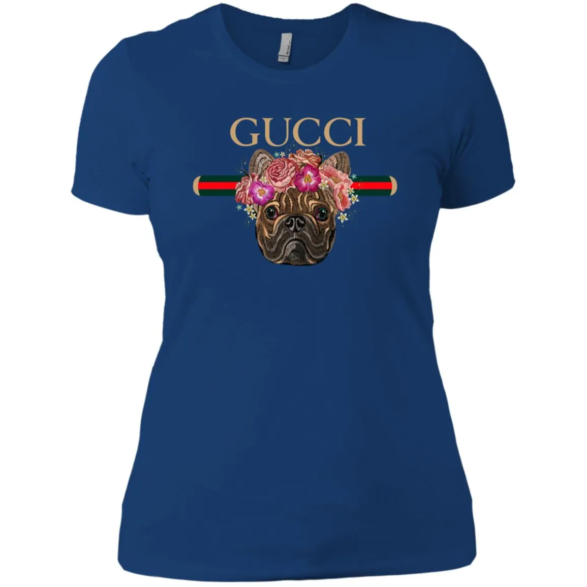 Gucci New Style Bull Dogs T-shirt Women Cotton T-Shirt