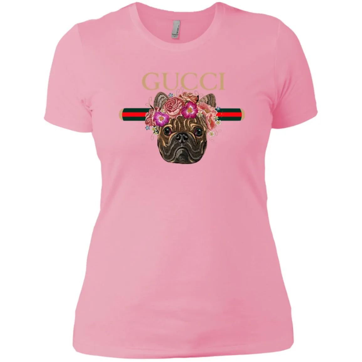 Gucci New Style Bull Dogs T-shirt Women Cotton T-Shirt