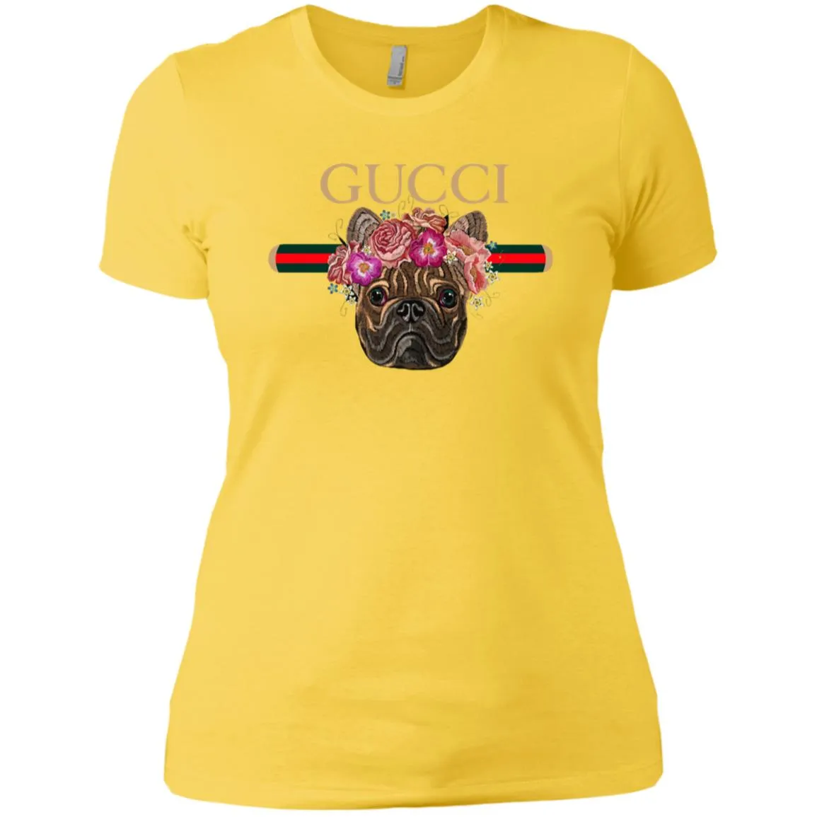 Gucci New Style Bull Dogs T-shirt Women Cotton T-Shirt