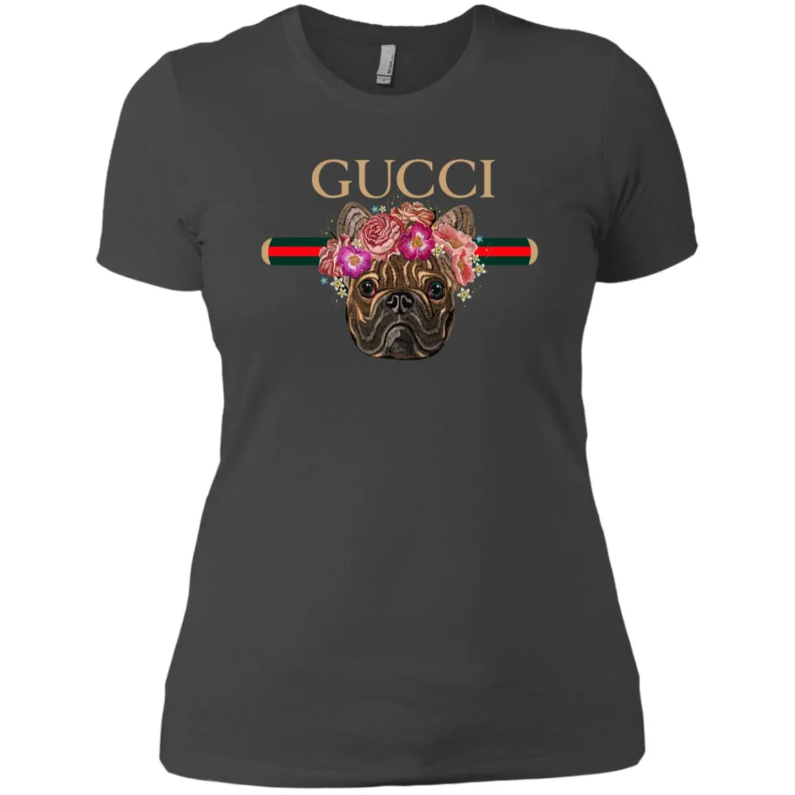 Gucci New Style Bull Dogs T-shirt Women Cotton T-Shirt