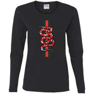 Gucci Snake Hot T-shirt Women Long Sleeve Shirt