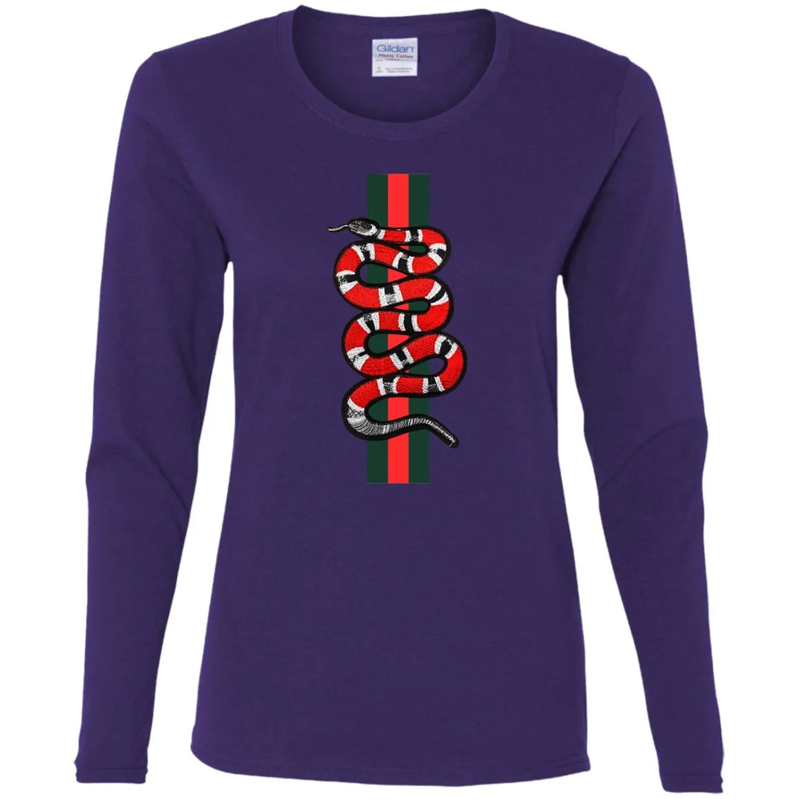 Gucci Snake Hot T-shirt Women Long Sleeve Shirt