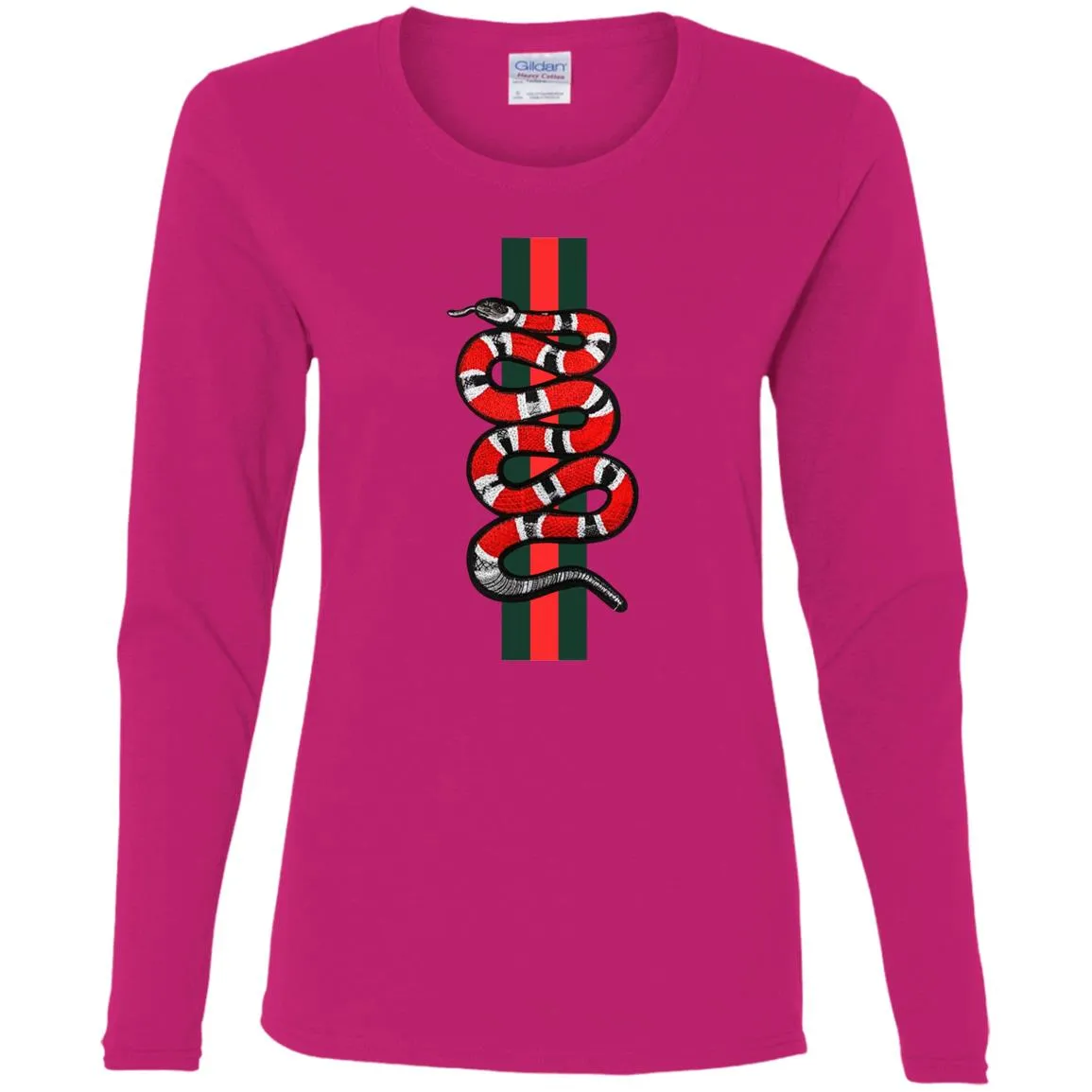 Gucci Snake Hot T-shirt Women Long Sleeve Shirt