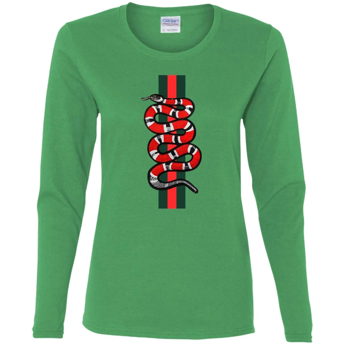 Gucci Snake Hot T-shirt Women Long Sleeve Shirt