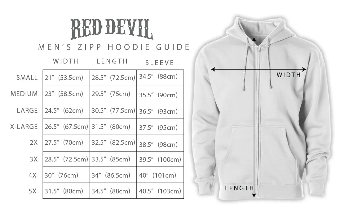 Hasta La Muerte Zipp Hoodie