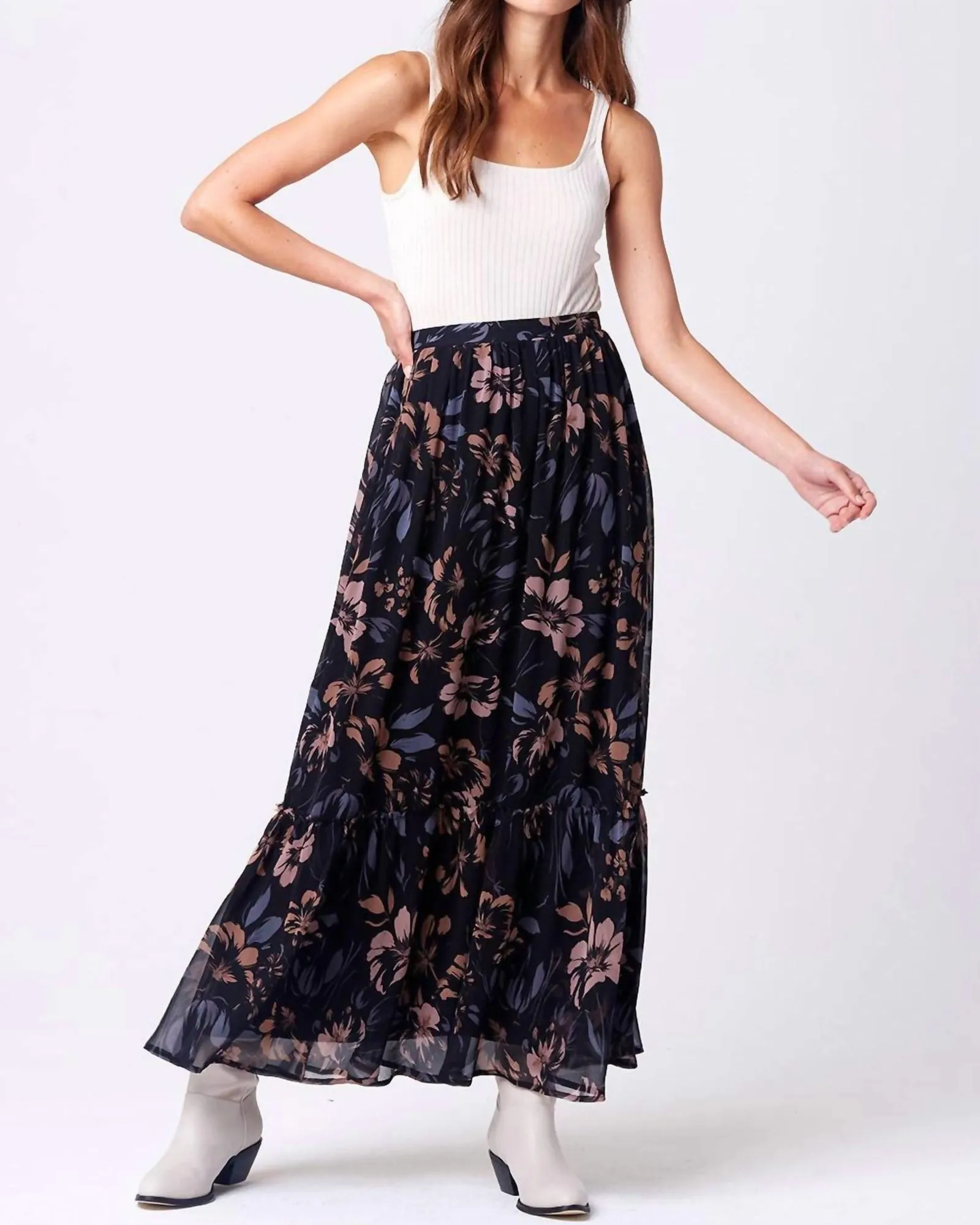 Henlee Skirt in Black | Black