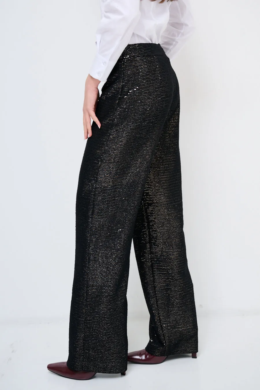 High-waist sequin pants wholesale