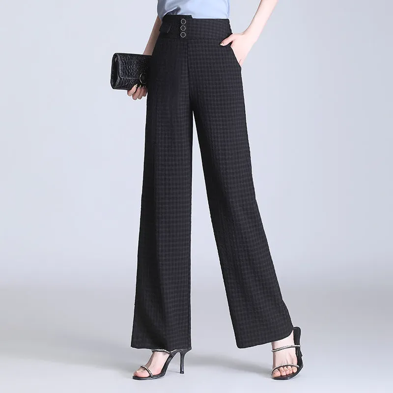 High Waist Wide Leg Pants