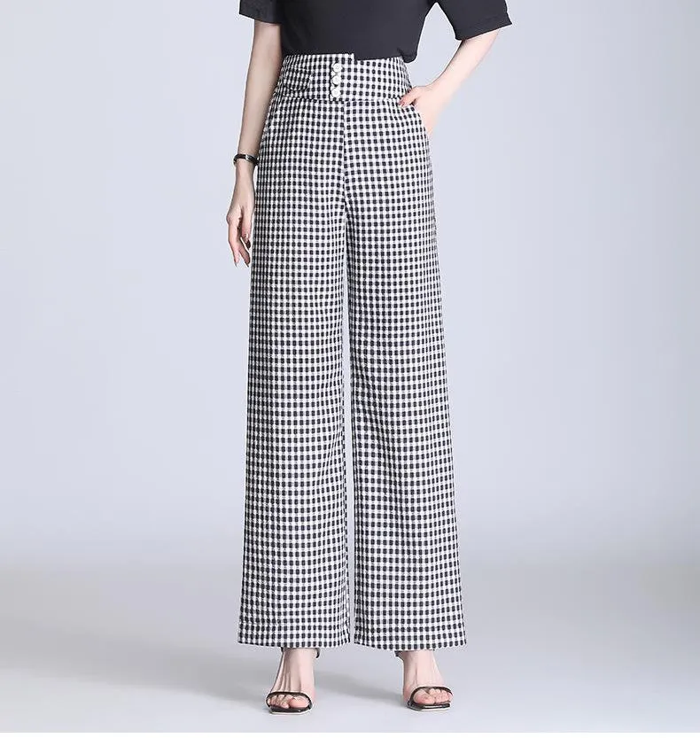 High Waist Wide Leg Pants
