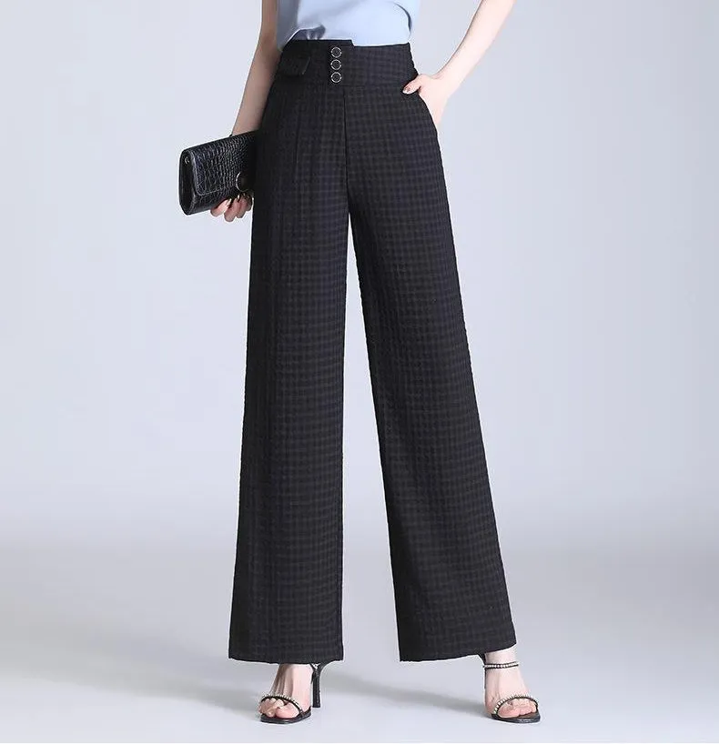 High Waist Wide Leg Pants