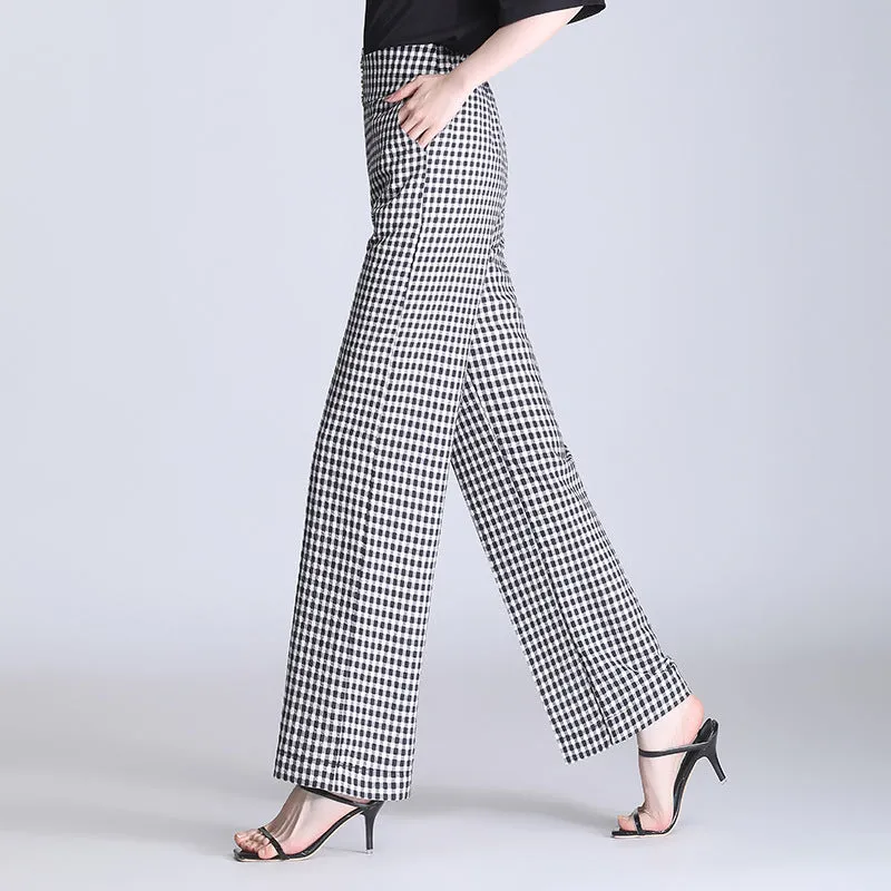 High Waist Wide Leg Pants