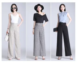 High Waist Wide Leg Pants