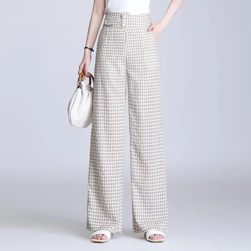 High Waist Wide Leg Pants