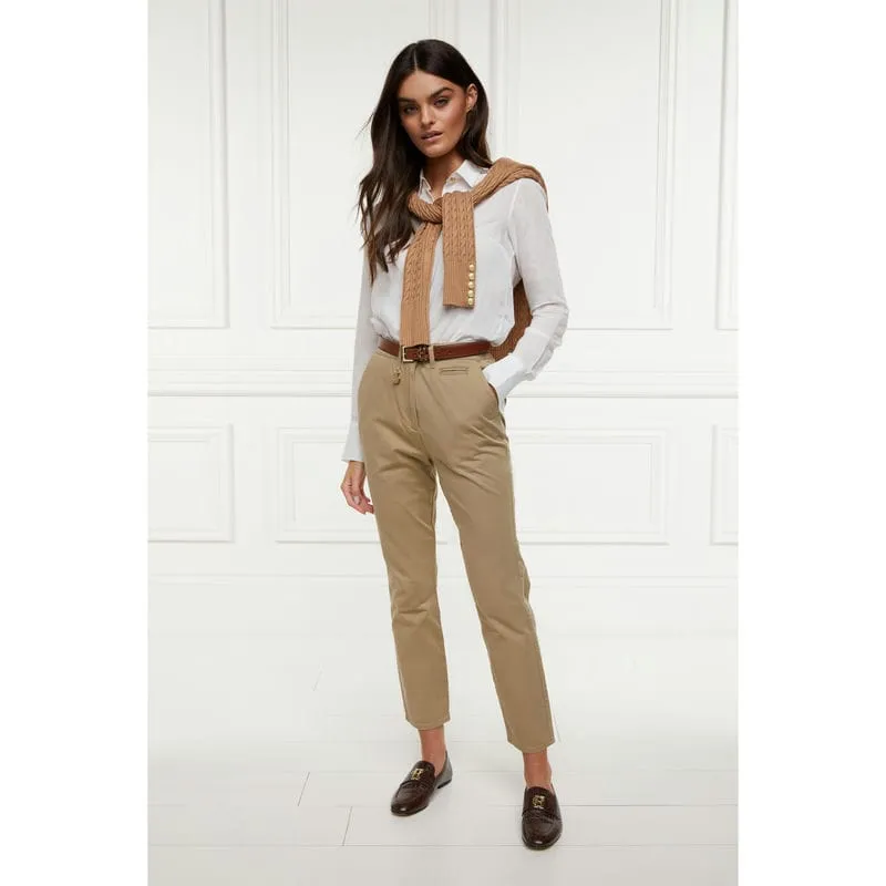 Holland Cooper Arnesby Ladies Chinos - Stone