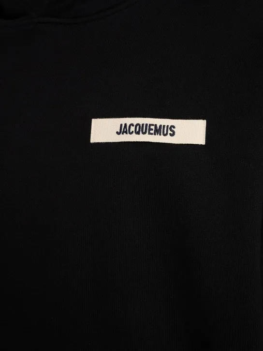 Jacquemus   Le Hoodie Gros Grain cotton sweatshirt 