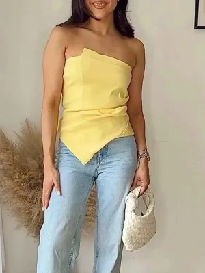 Jordan Off Shoulder Sleeveless Top