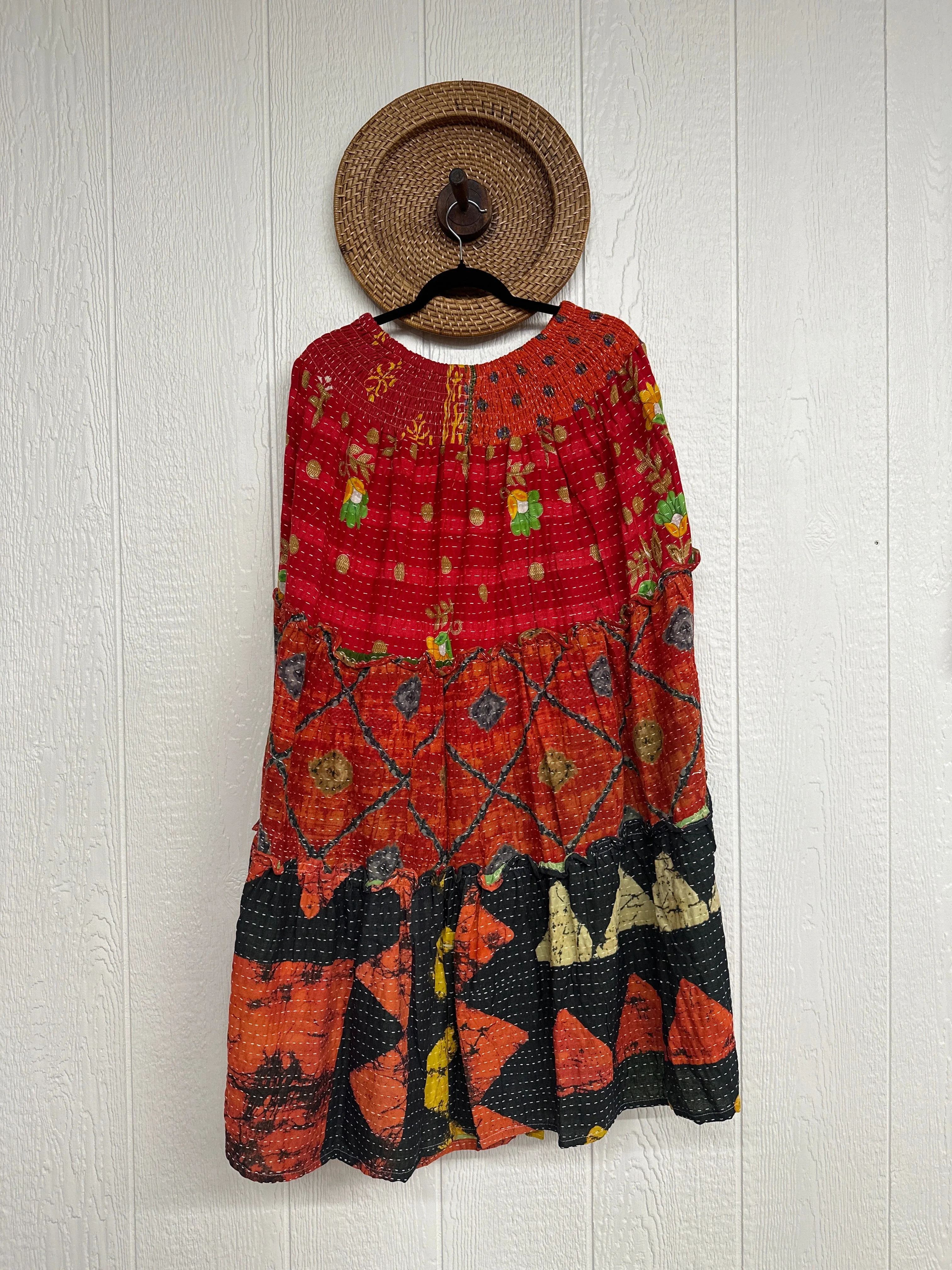 Kantha Monarch Maxi Skirt 0924 193