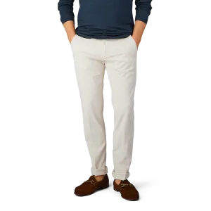 Light Beige Cotton Stretch Chinos