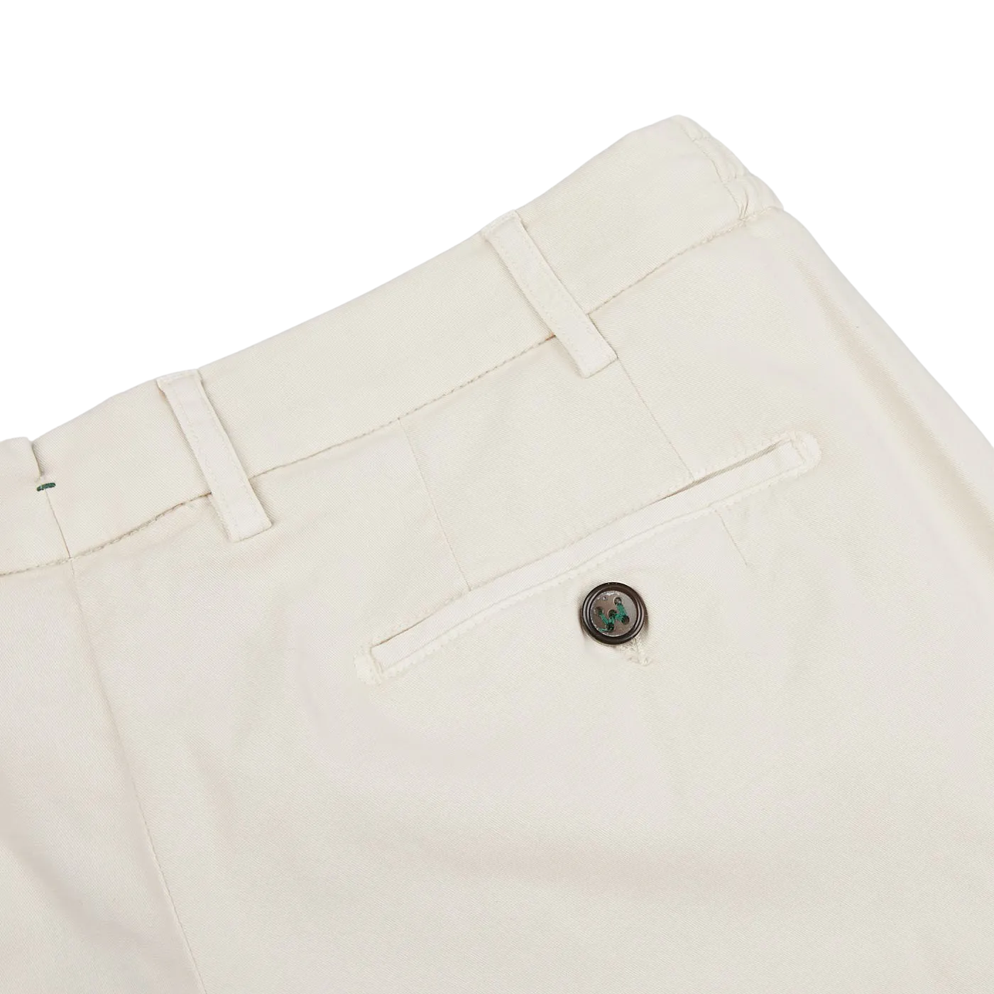 Light Beige Cotton Stretch Chinos
