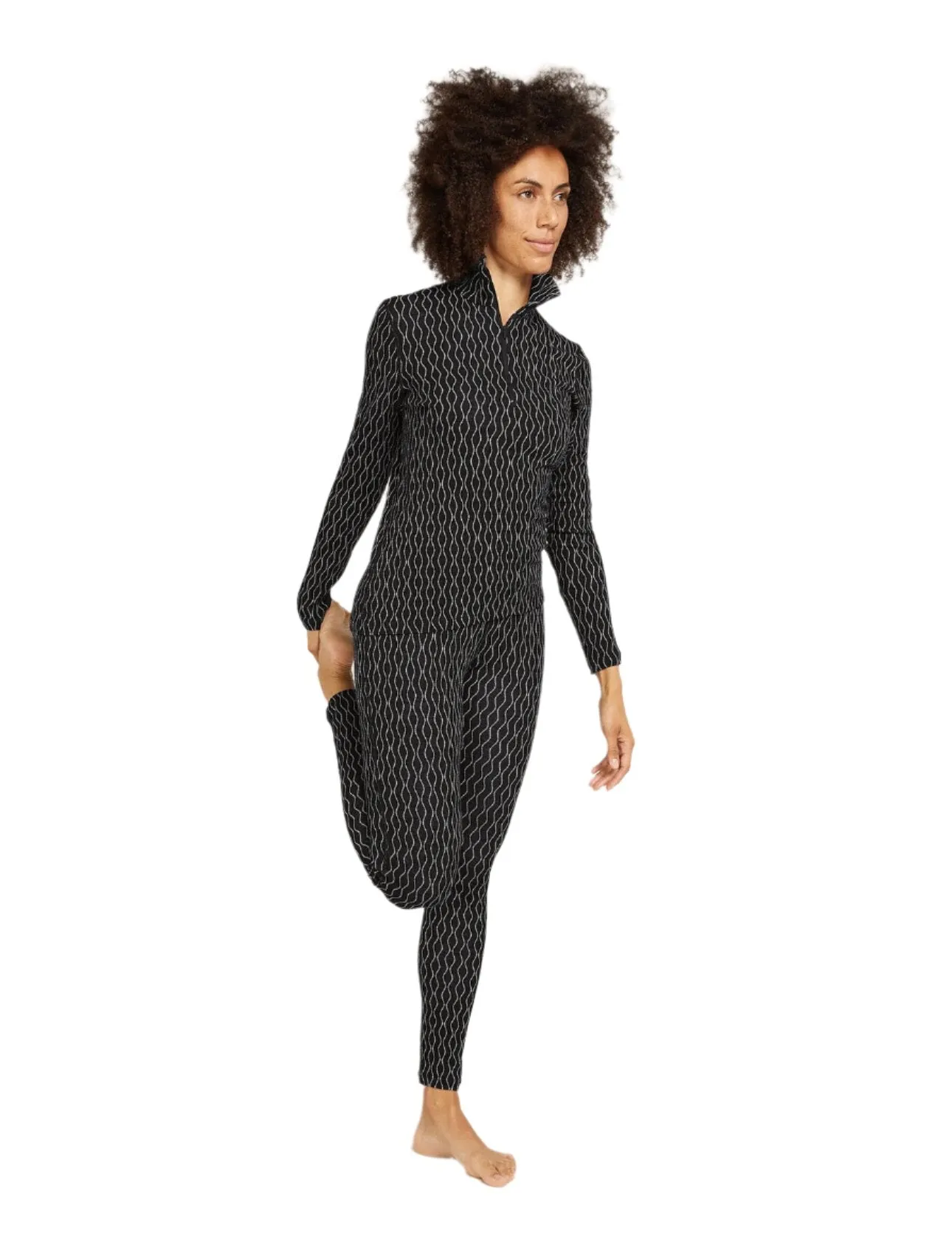 Merino 260 Vertex Long Sleeve Half Zip Thermal Top On-Piste - Women's