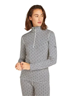 Merino 260 Vertex Long Sleeve Half Zip Thermal Top On-Piste - Women's