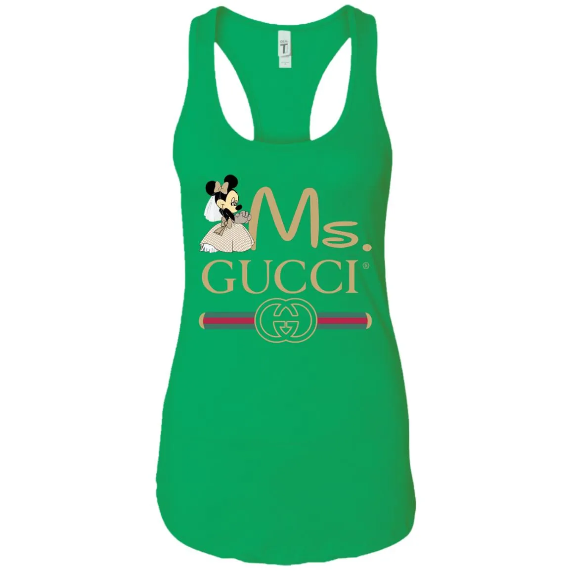 Ms Minnie Gucci Couple Disney Shirt Valentine's Day T-shirt Women Tank Top