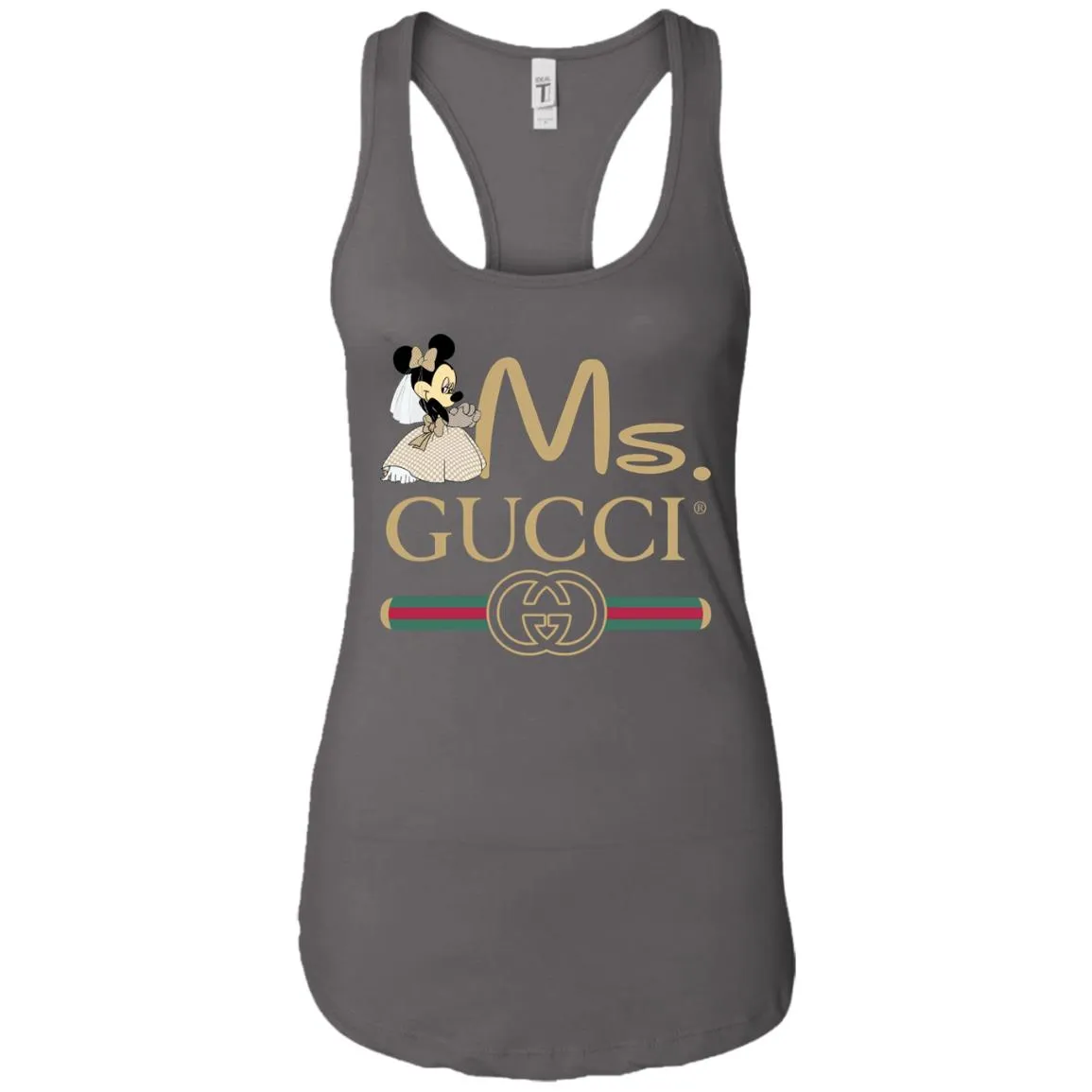 Ms Minnie Gucci Couple Disney Shirt Valentine's Day T-shirt Women Tank Top