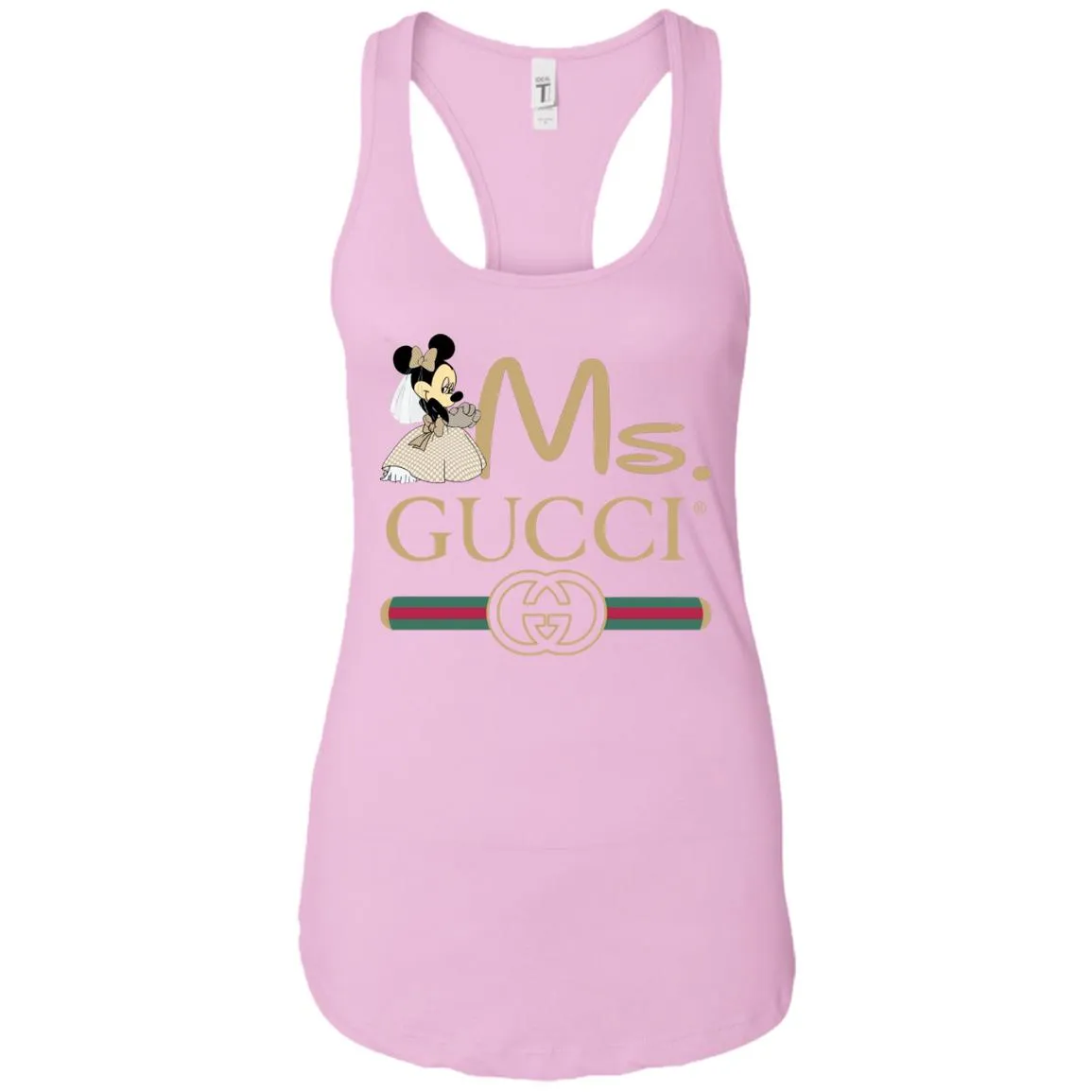 Ms Minnie Gucci Couple Disney Shirt Valentine's Day T-shirt Women Tank Top