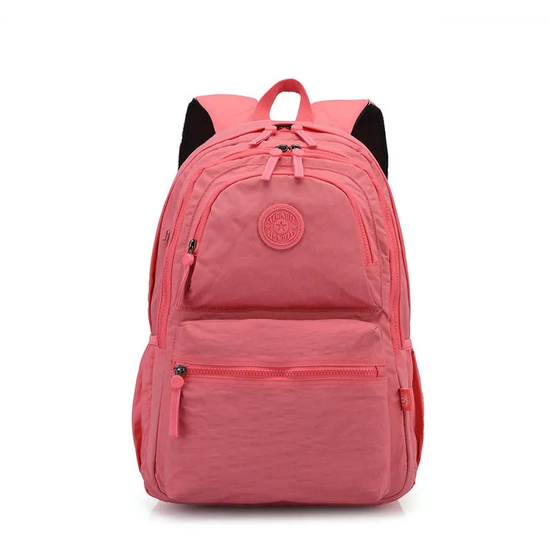 Multi-Pocket Backpack Casual Daypack Laptop Backpack Bookbag for Women Student