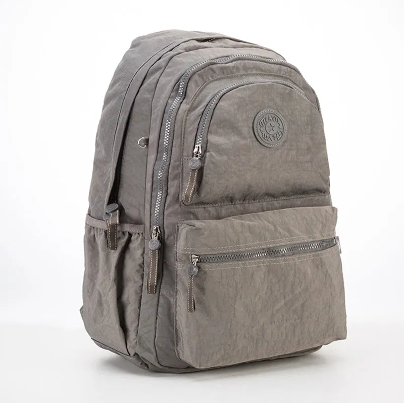 Multi-Pocket Backpack Casual Daypack Laptop Backpack Bookbag for Women Student