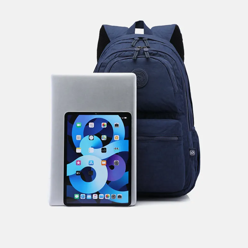 Multi-Pocket Backpack Casual Daypack Laptop Backpack Bookbag for Women Student