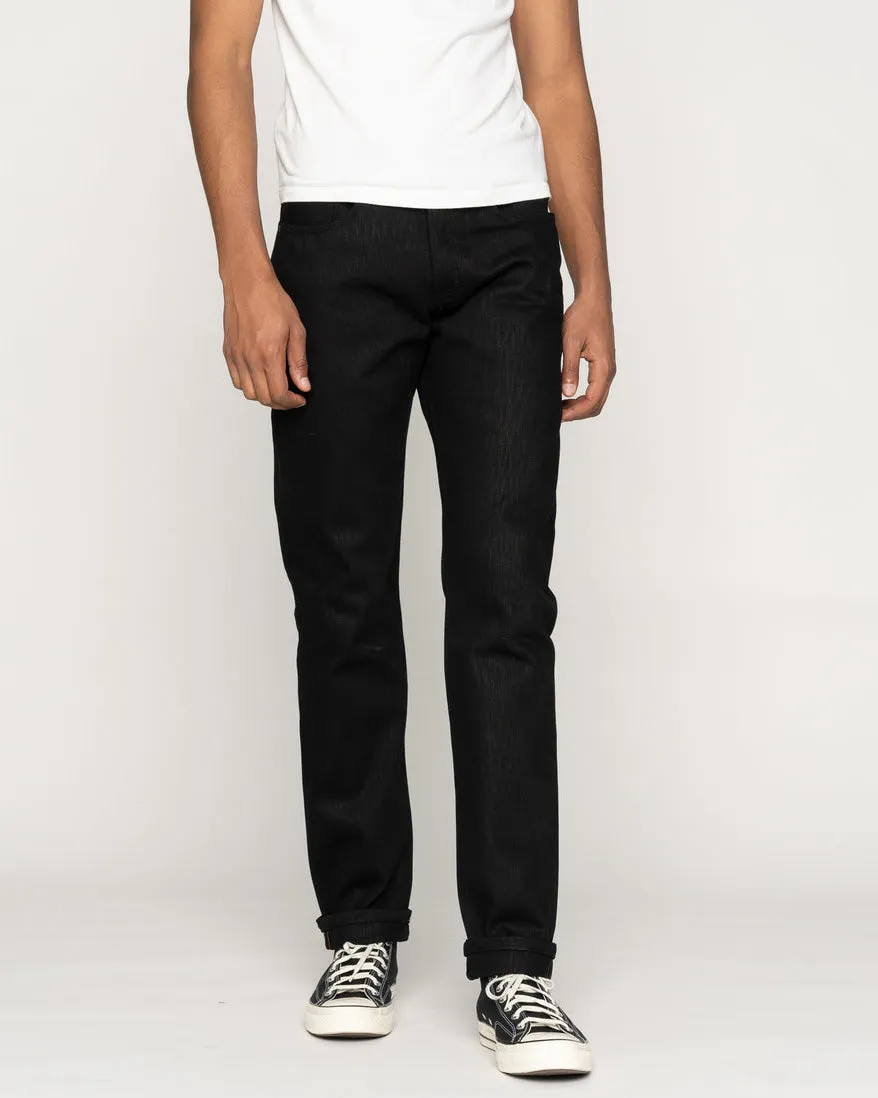 Naked & Famous Denim Weird Guy Regular Tapered Mens Jeans - Shinigami Selvedge