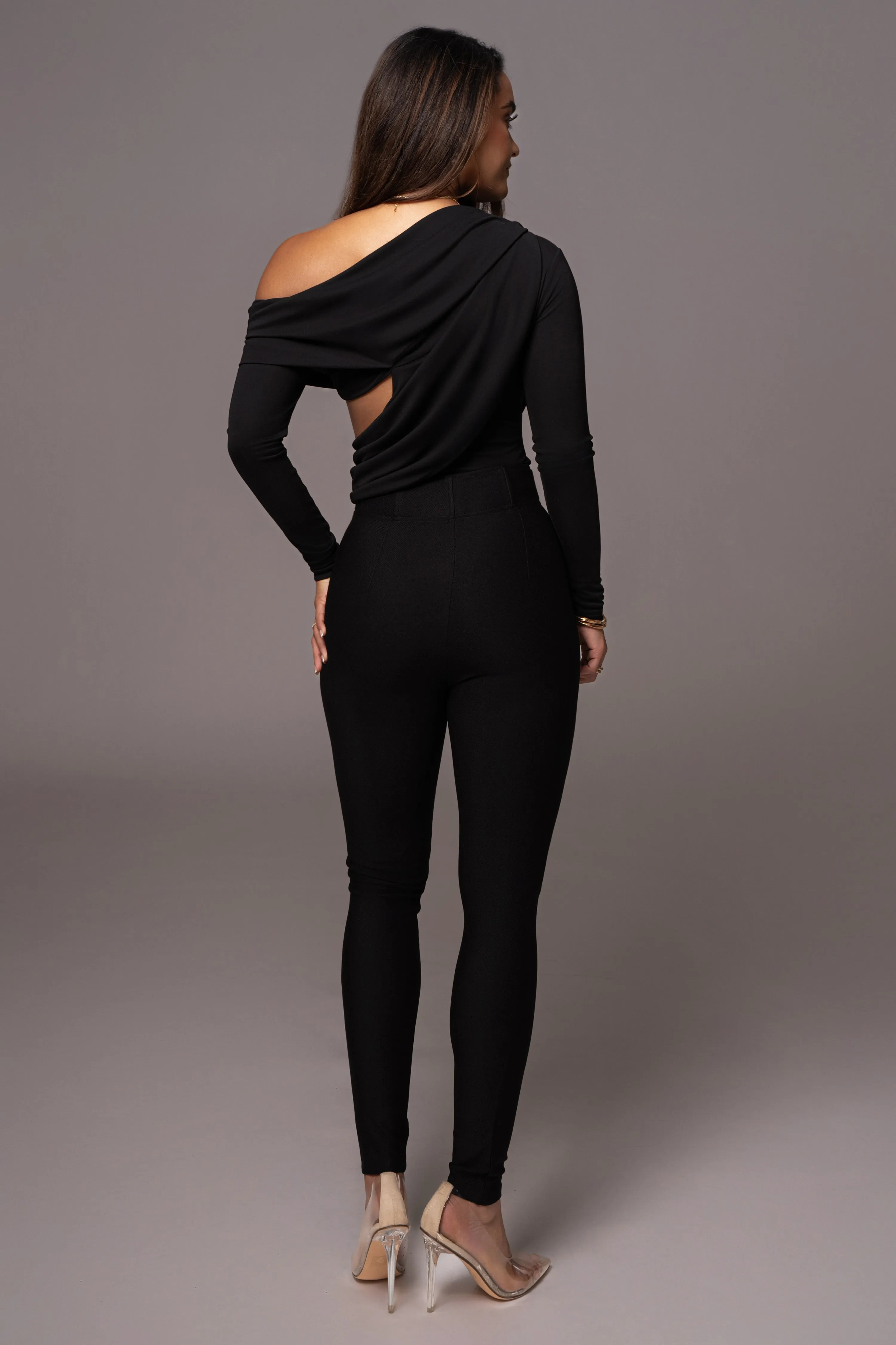 Noir Ultra High Waist Skinny Pants
