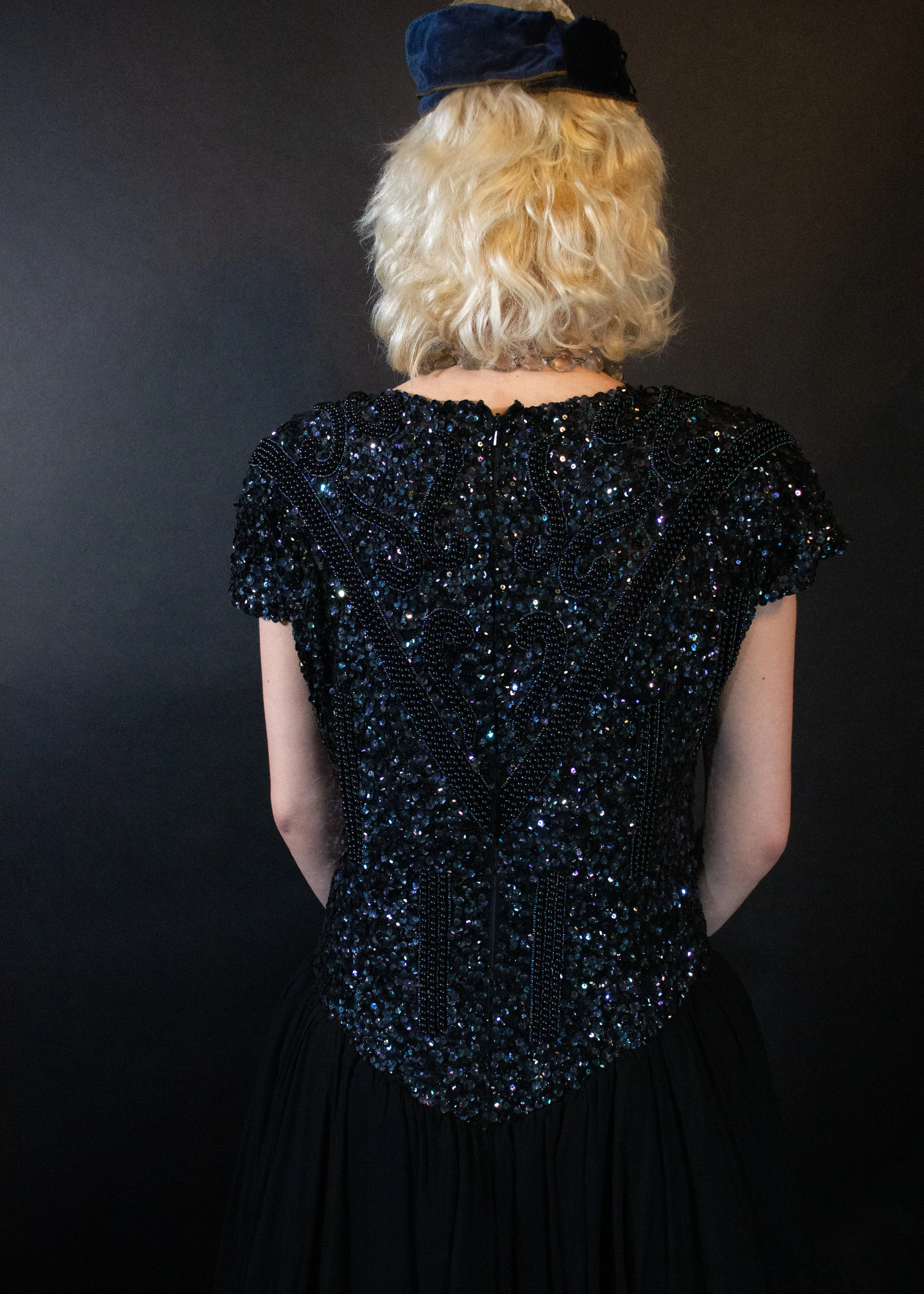 Oleg  Cassini 80's Party Dress