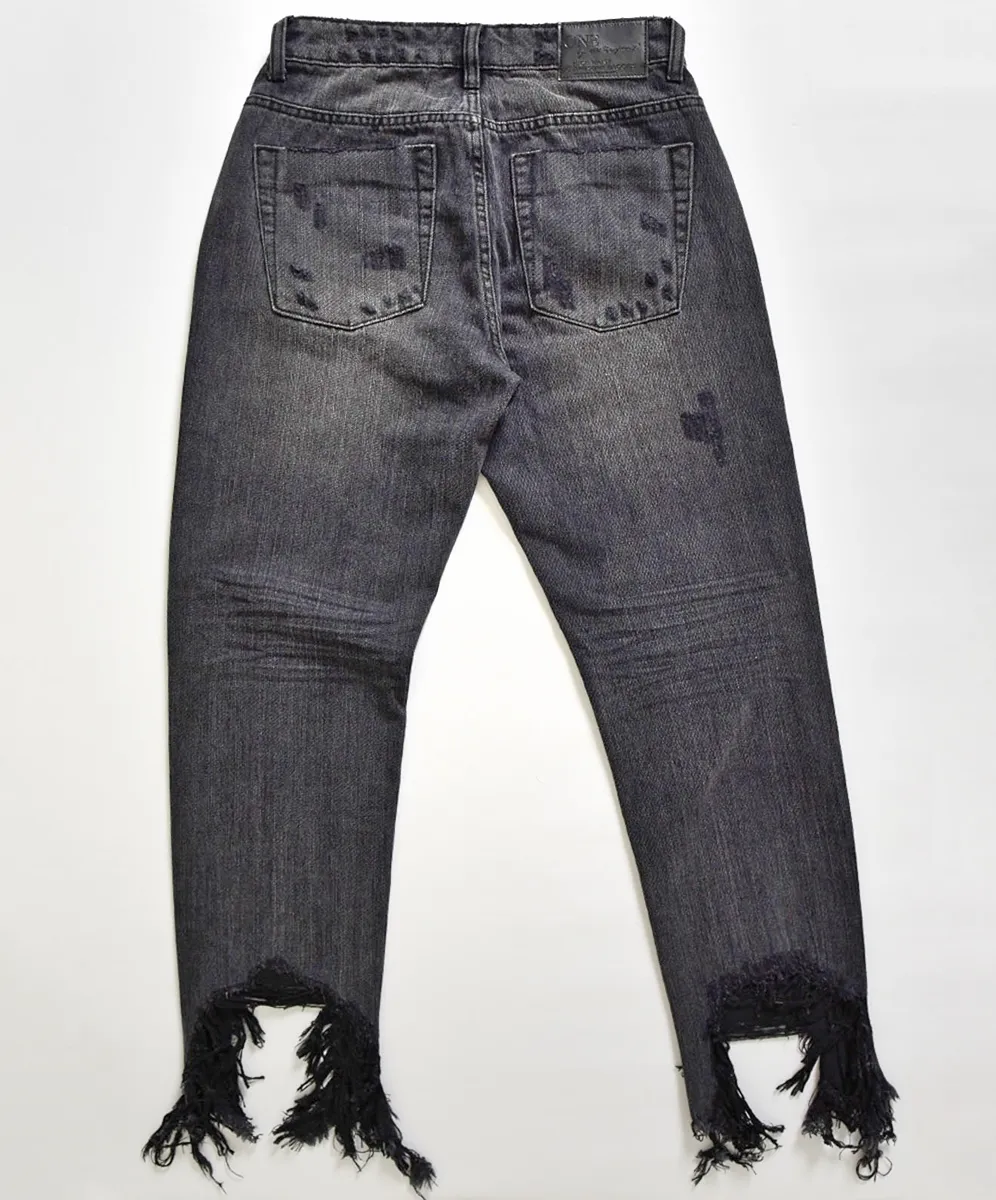 OneTeaspoon WOMENS VOLCANIC AWESOME BAGGIES HIGH WAIST STRAIGHT LEG JEANS