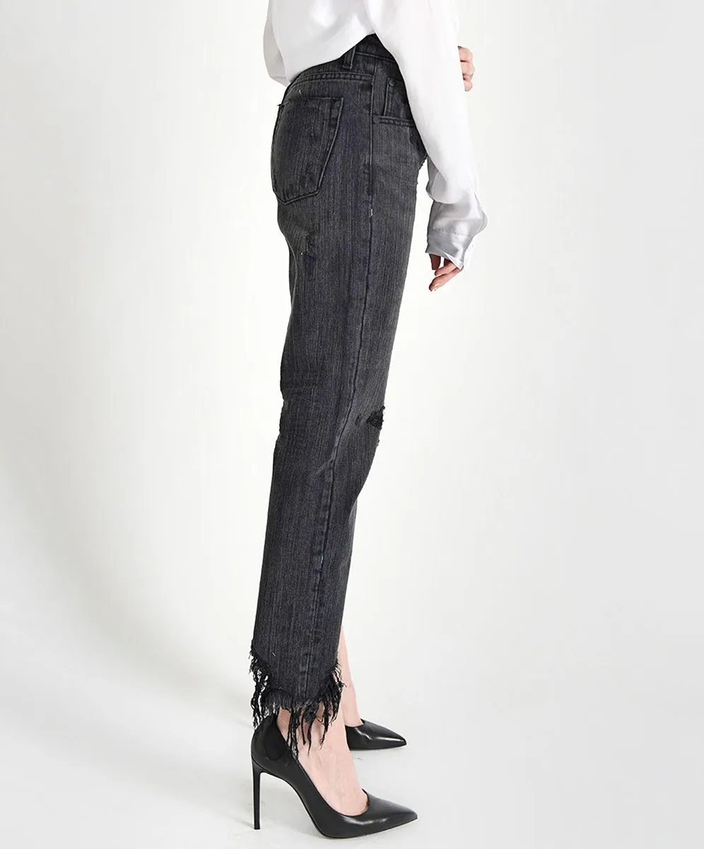 OneTeaspoon WOMENS VOLCANIC AWESOME BAGGIES HIGH WAIST STRAIGHT LEG JEANS