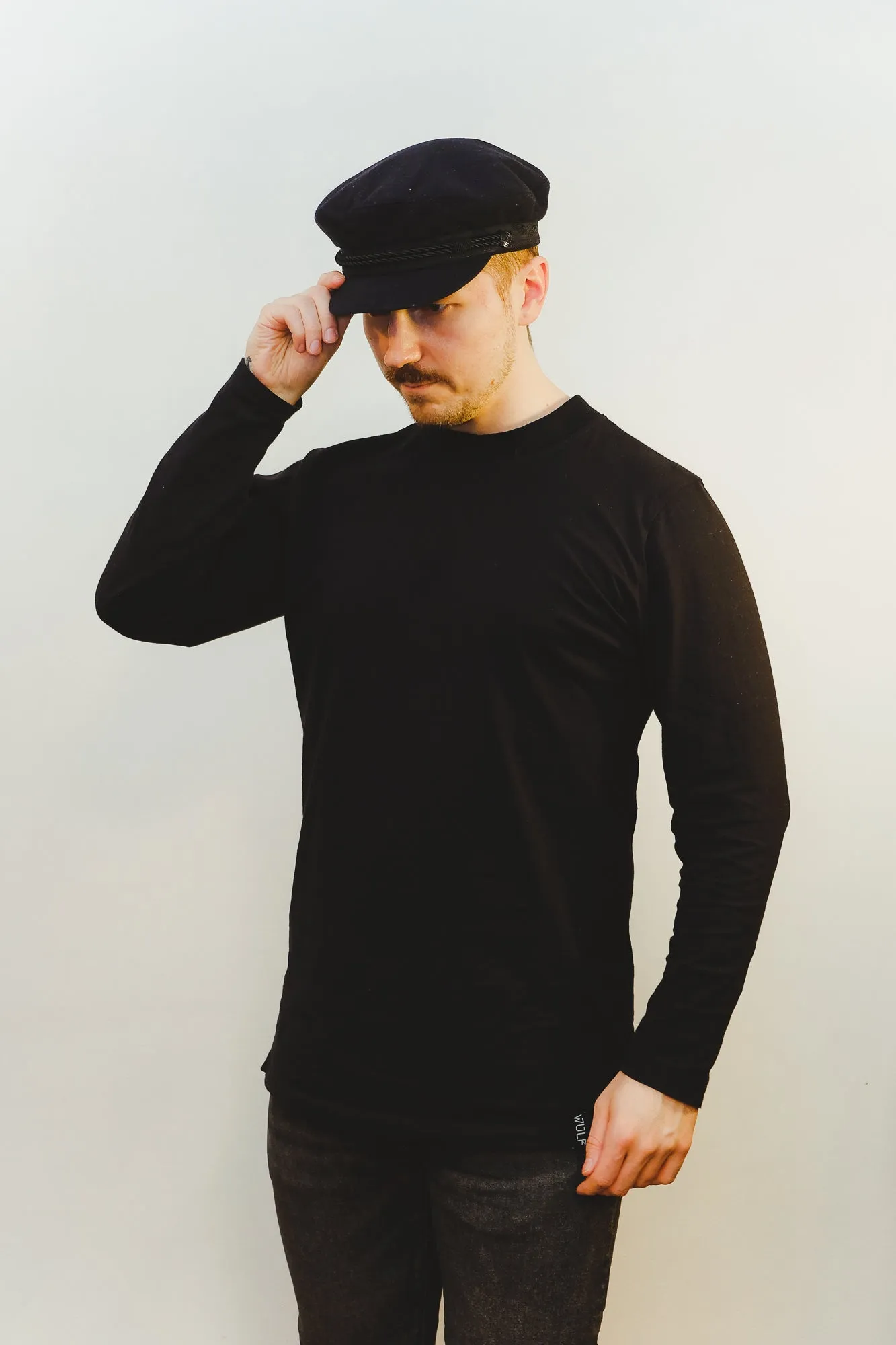 Onyx Turtleneck Long Sleeve Black