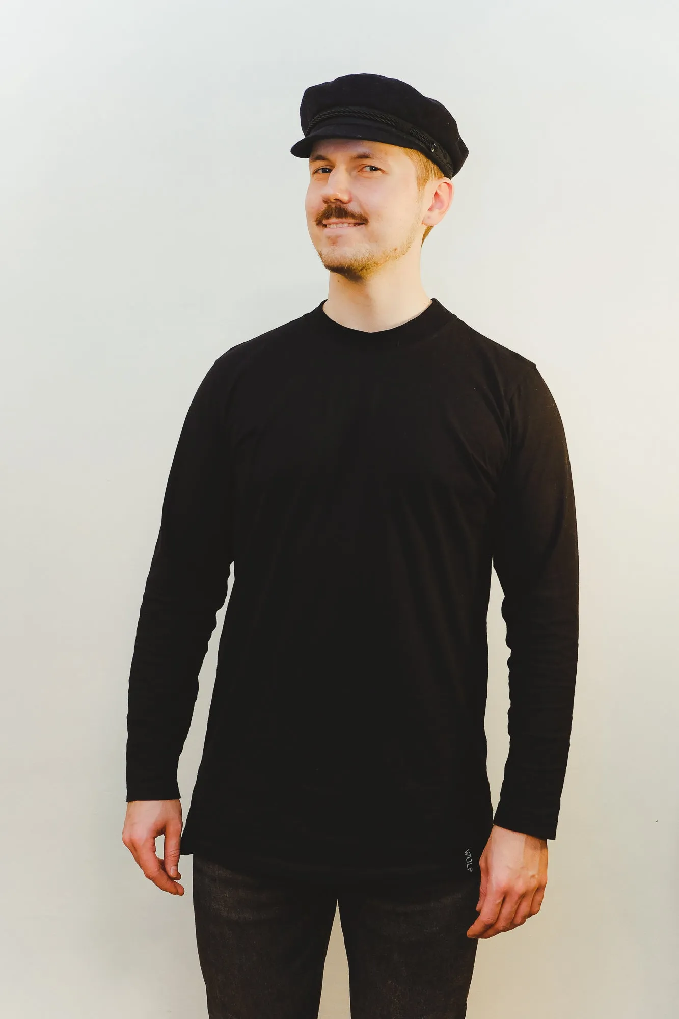 Onyx Turtleneck Long Sleeve Black
