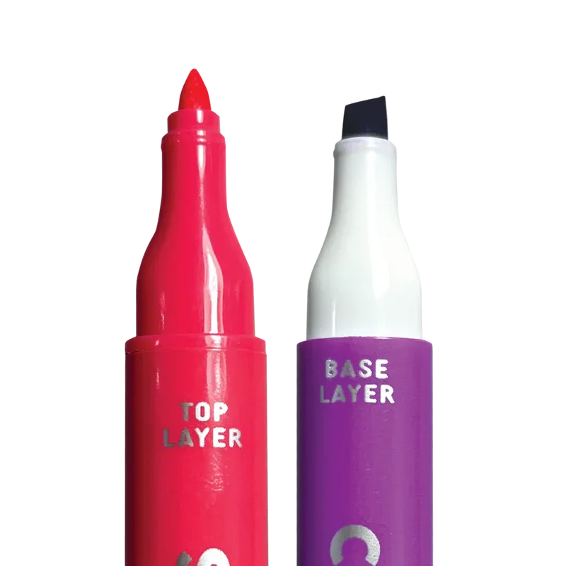 Ooly - Color Layers Overlaying Double Ended Markers