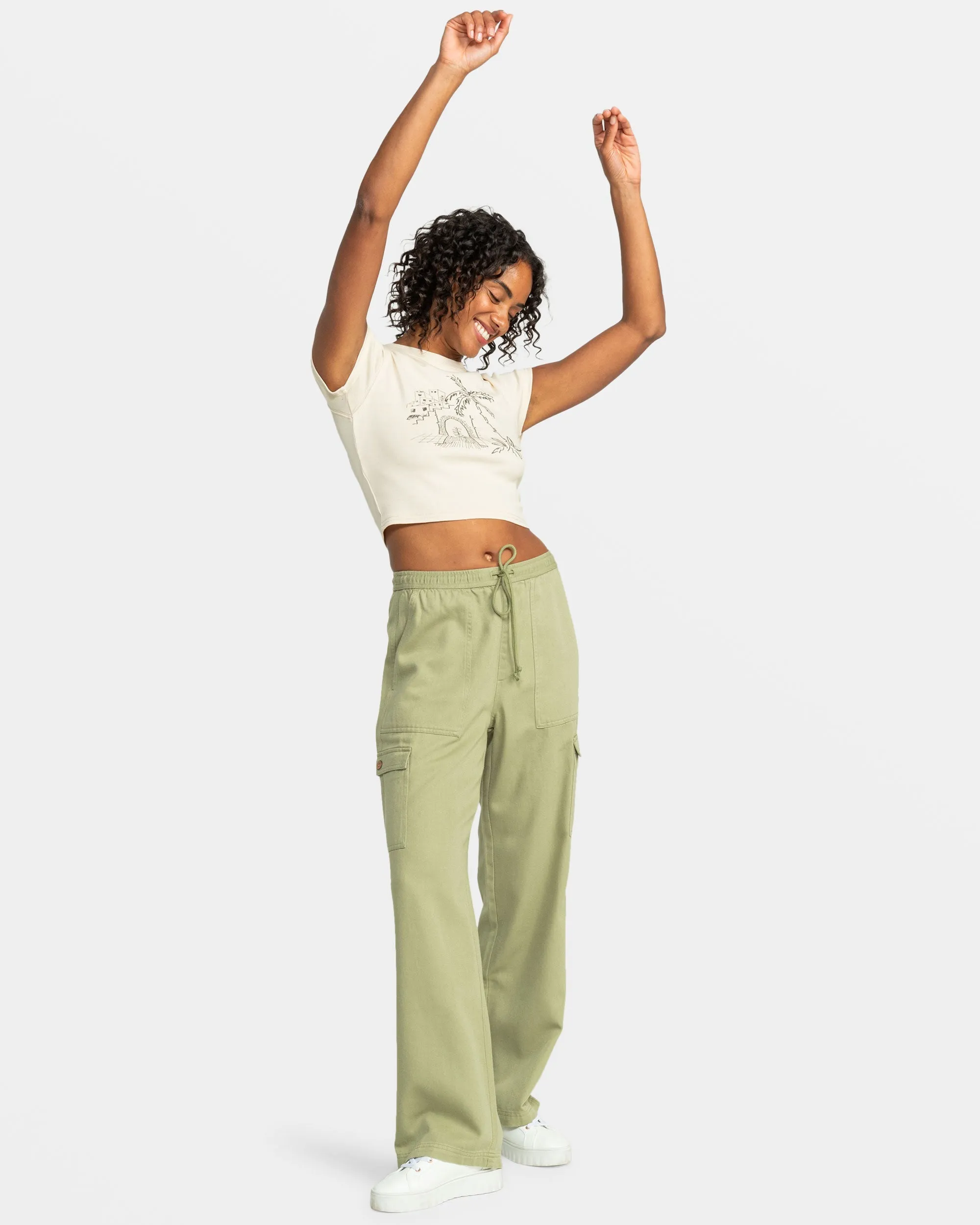 Precious Cargo Pant - Oil Green