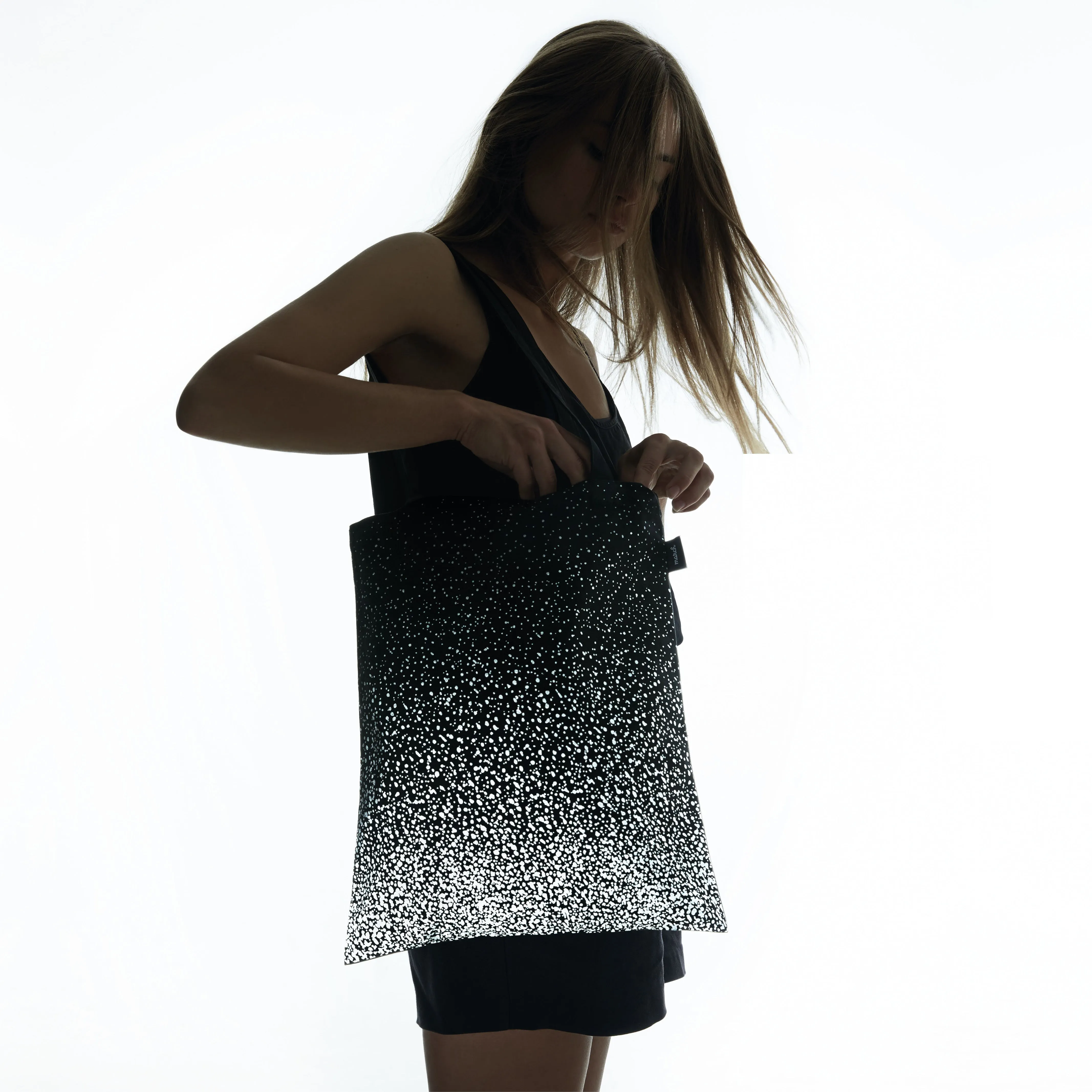 reflective tote SPLASH