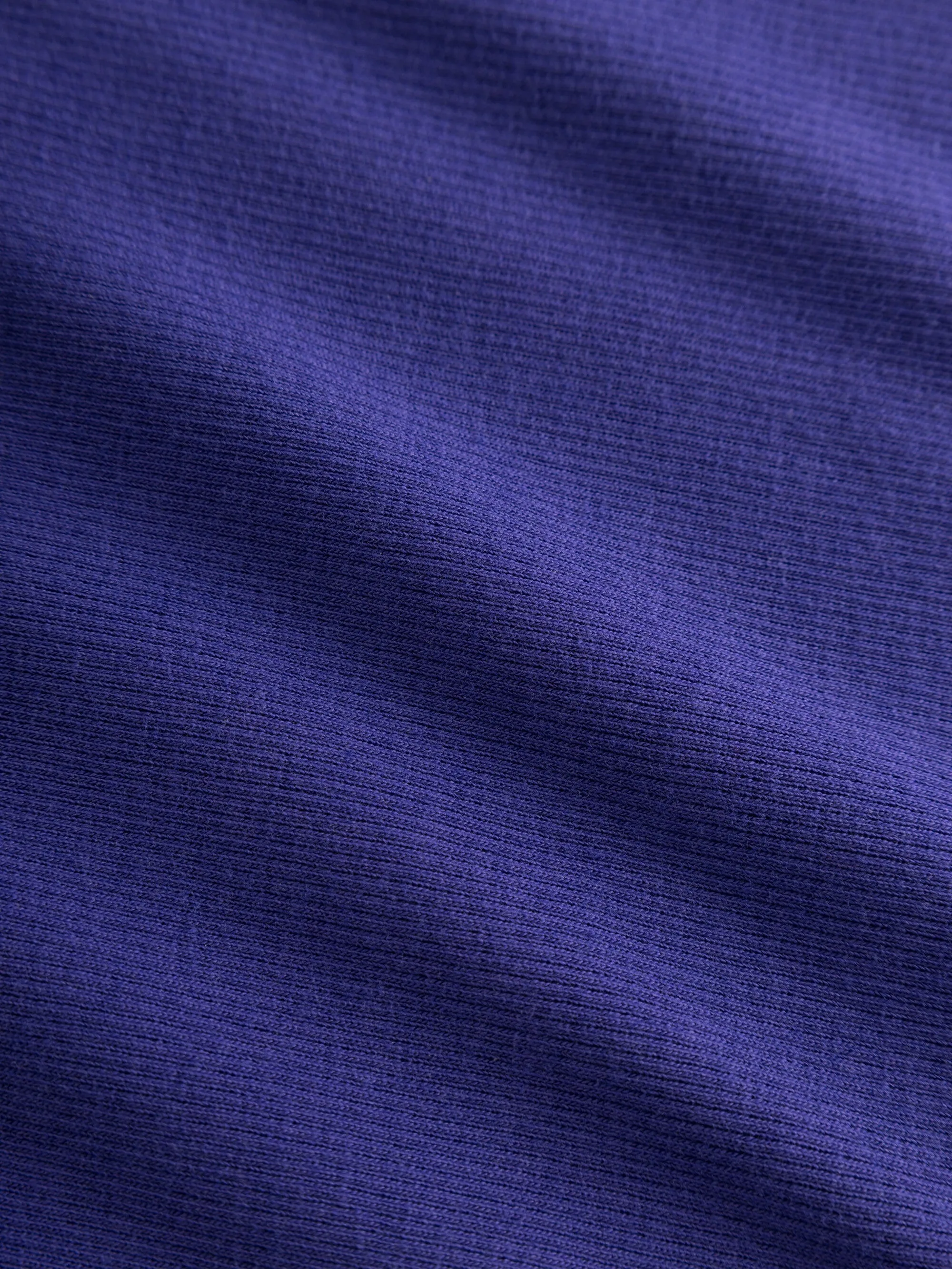 Rib high neck long sleeve - Deep Purple