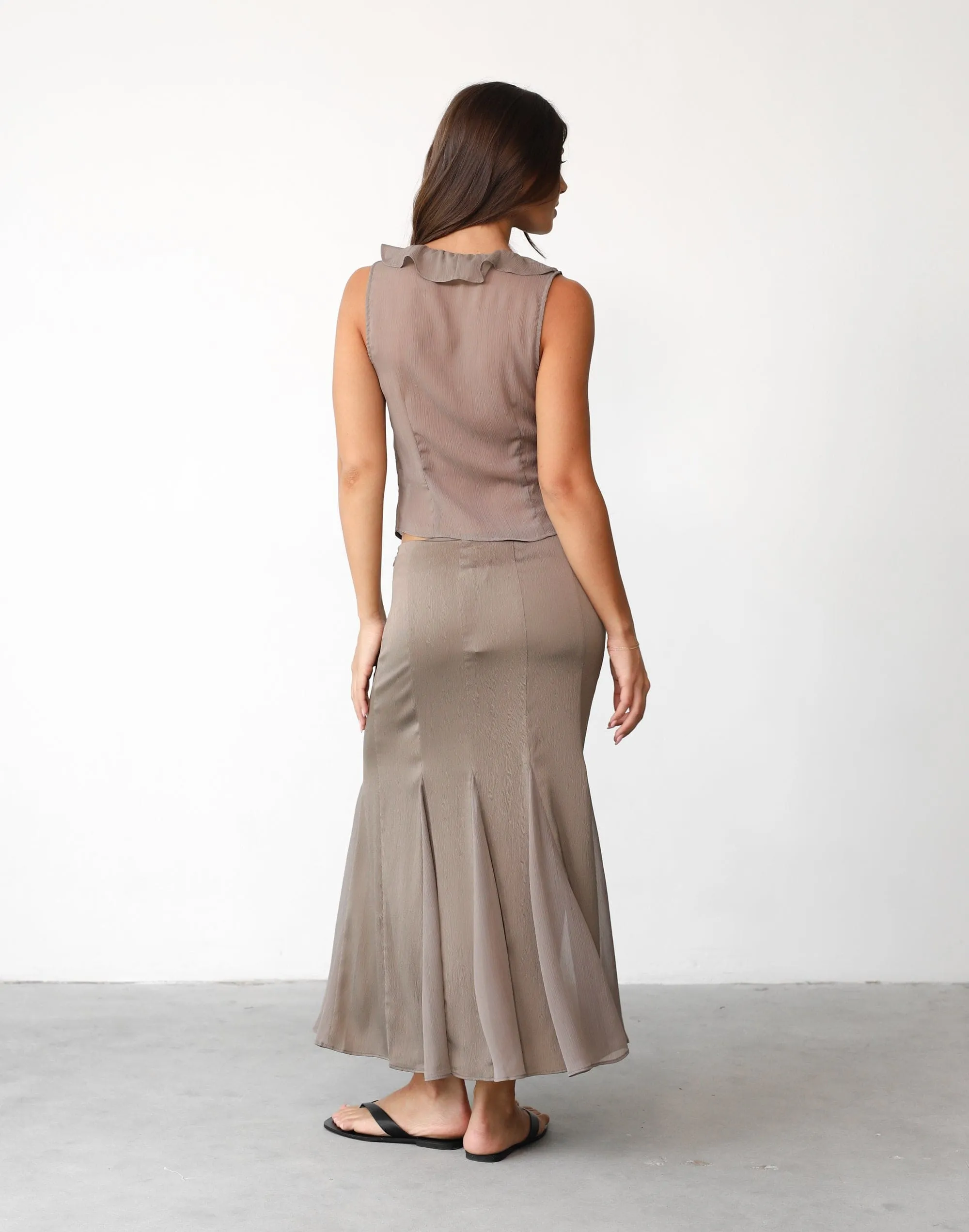 Rose Maxi Skirt (Ash) - By Lioness